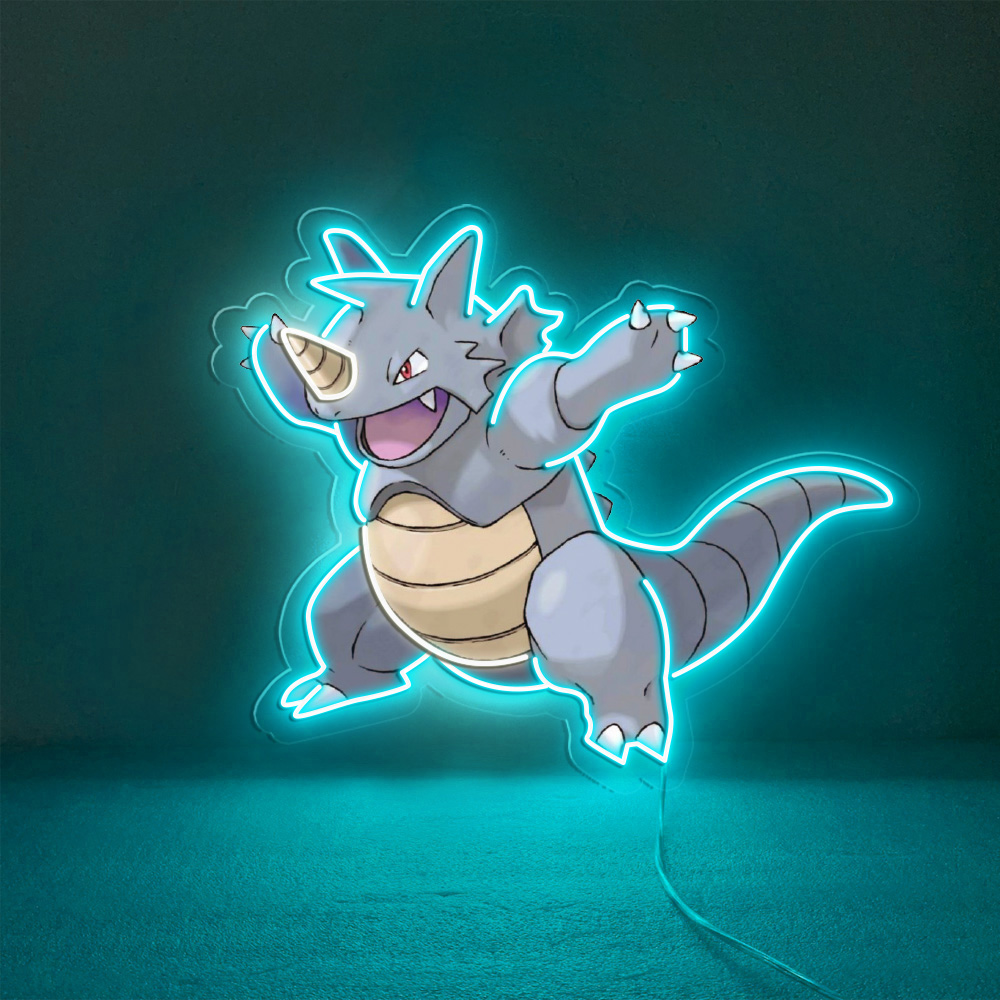 Pokemon Rhydon UV Sign