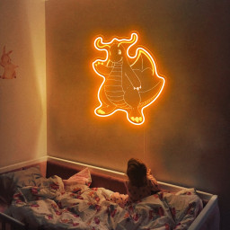 Dragonite Pokemon Laser Signs