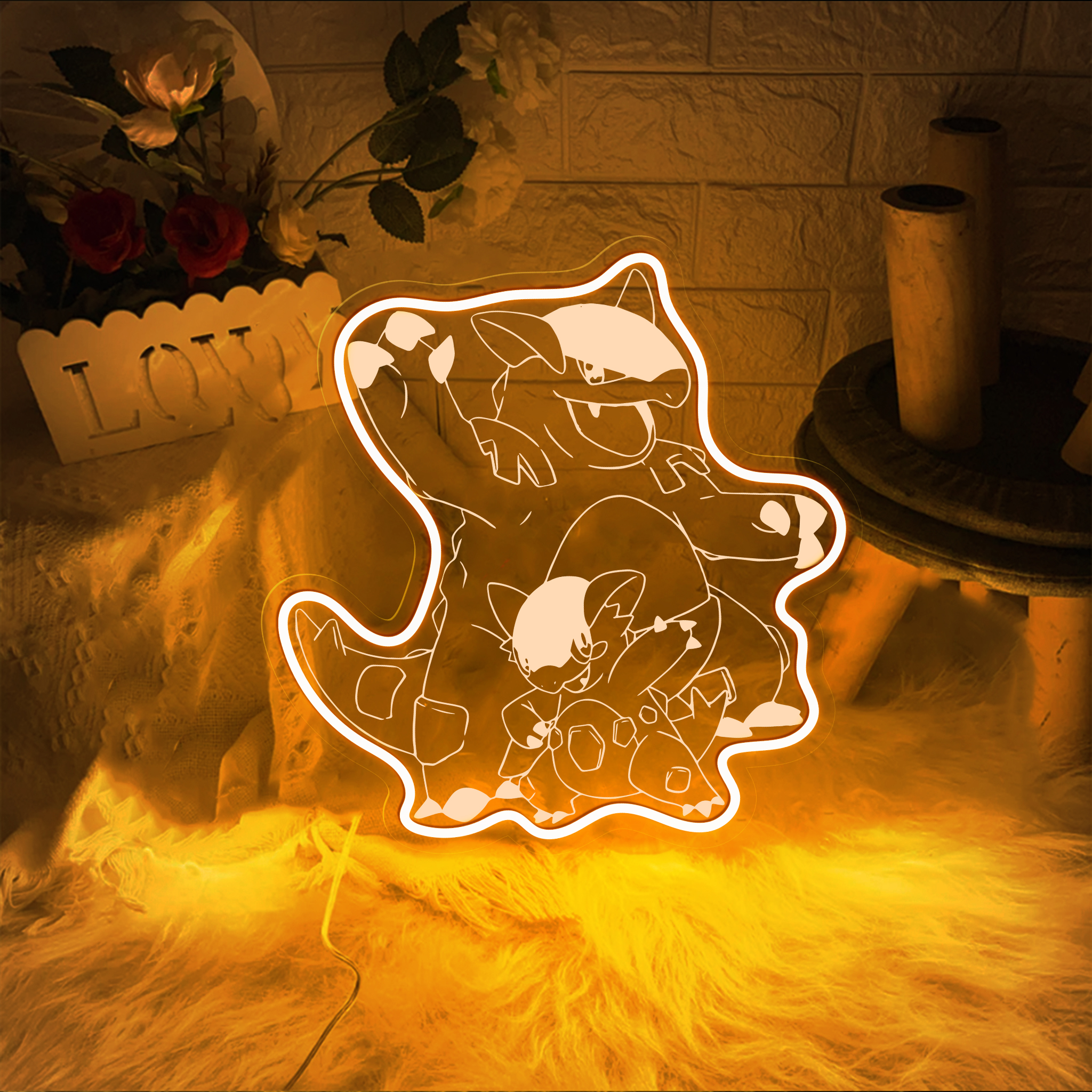 Pokemon Kangaskhan Laser Signs