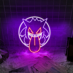 Pokemon Gengar Neon Signs