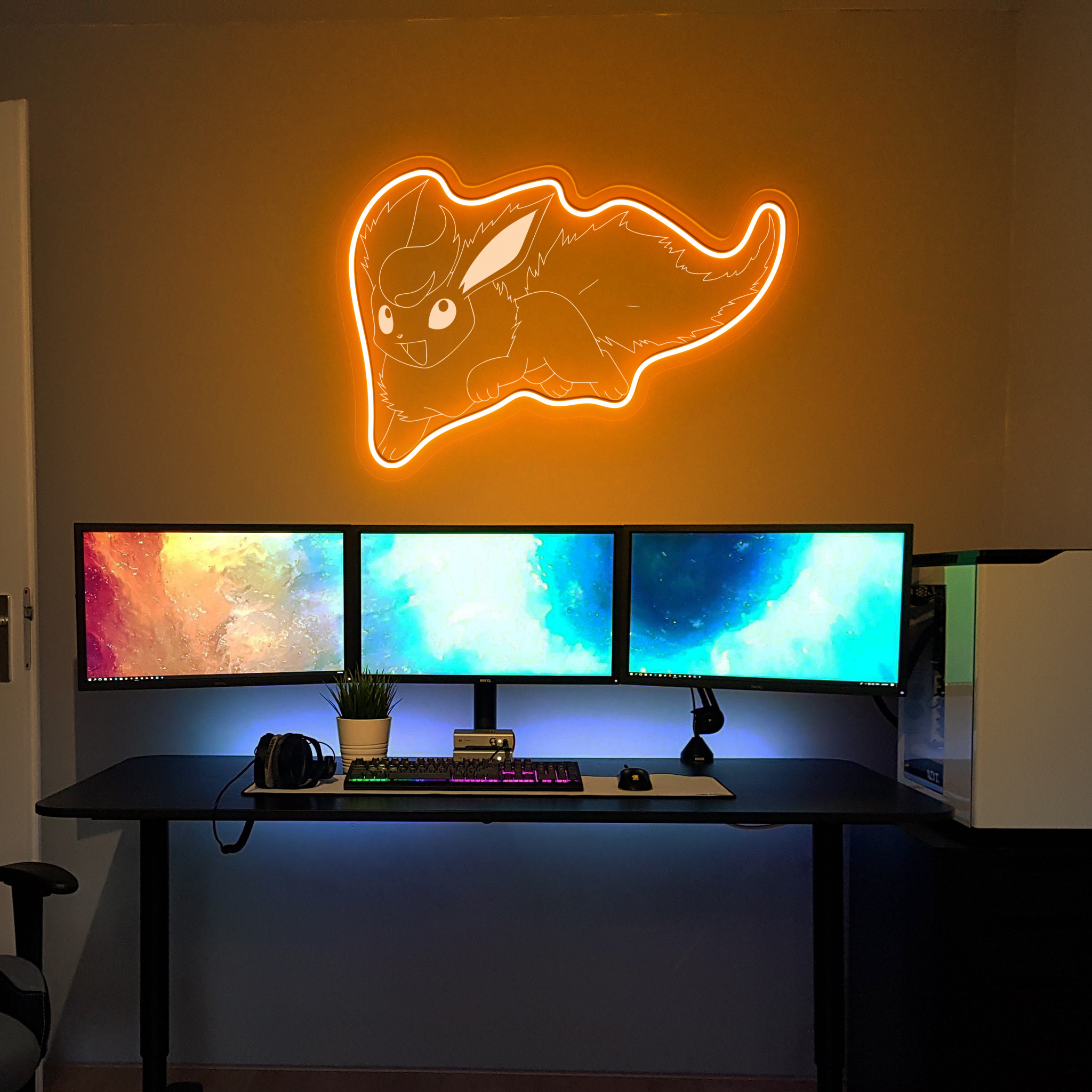 Pokemon Flareon Laser Sign