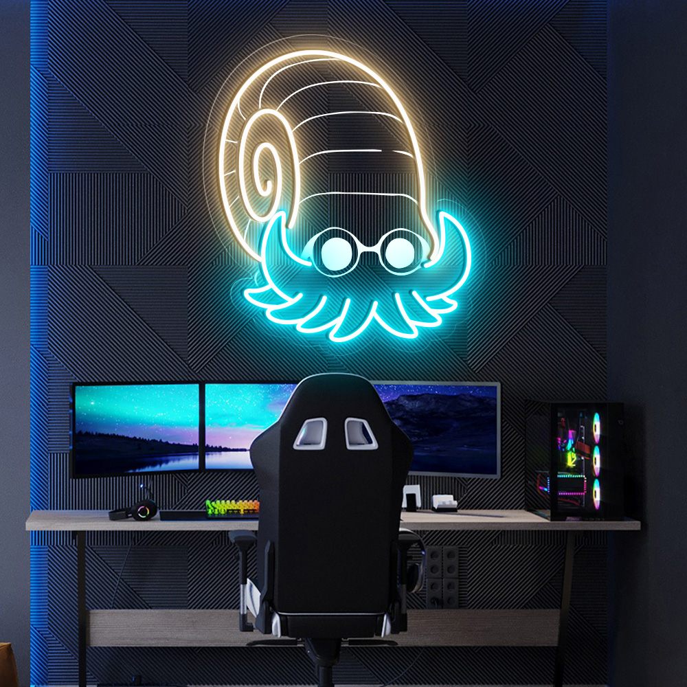 Omanyte Pokemon Laser Sign