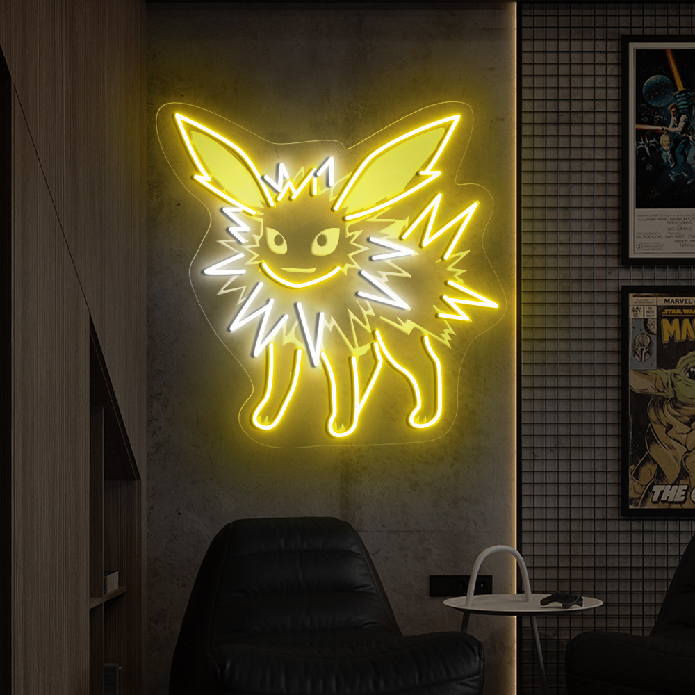 Jolteon Pokemon Laser Signs