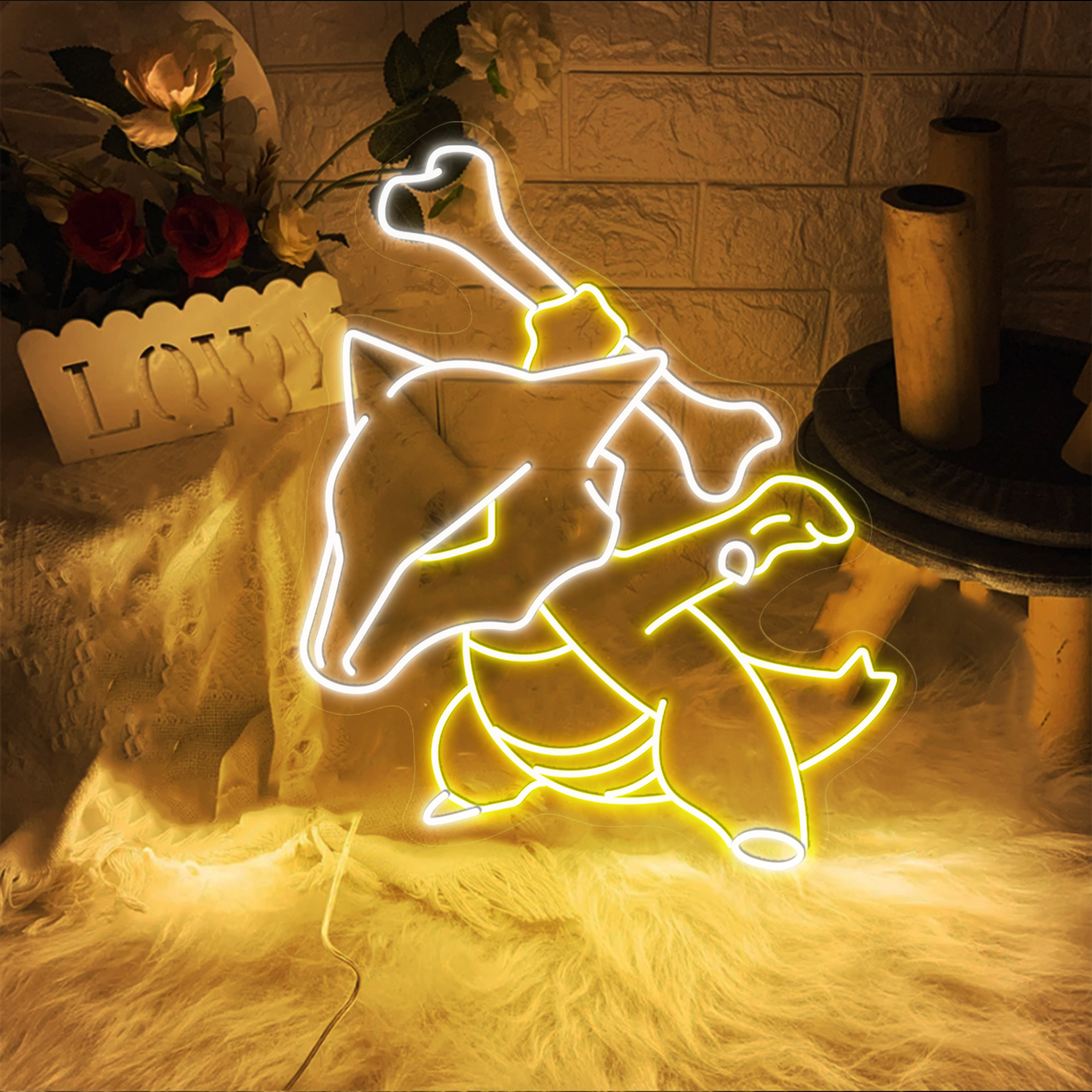 Pokemon Marowak Neon Signs