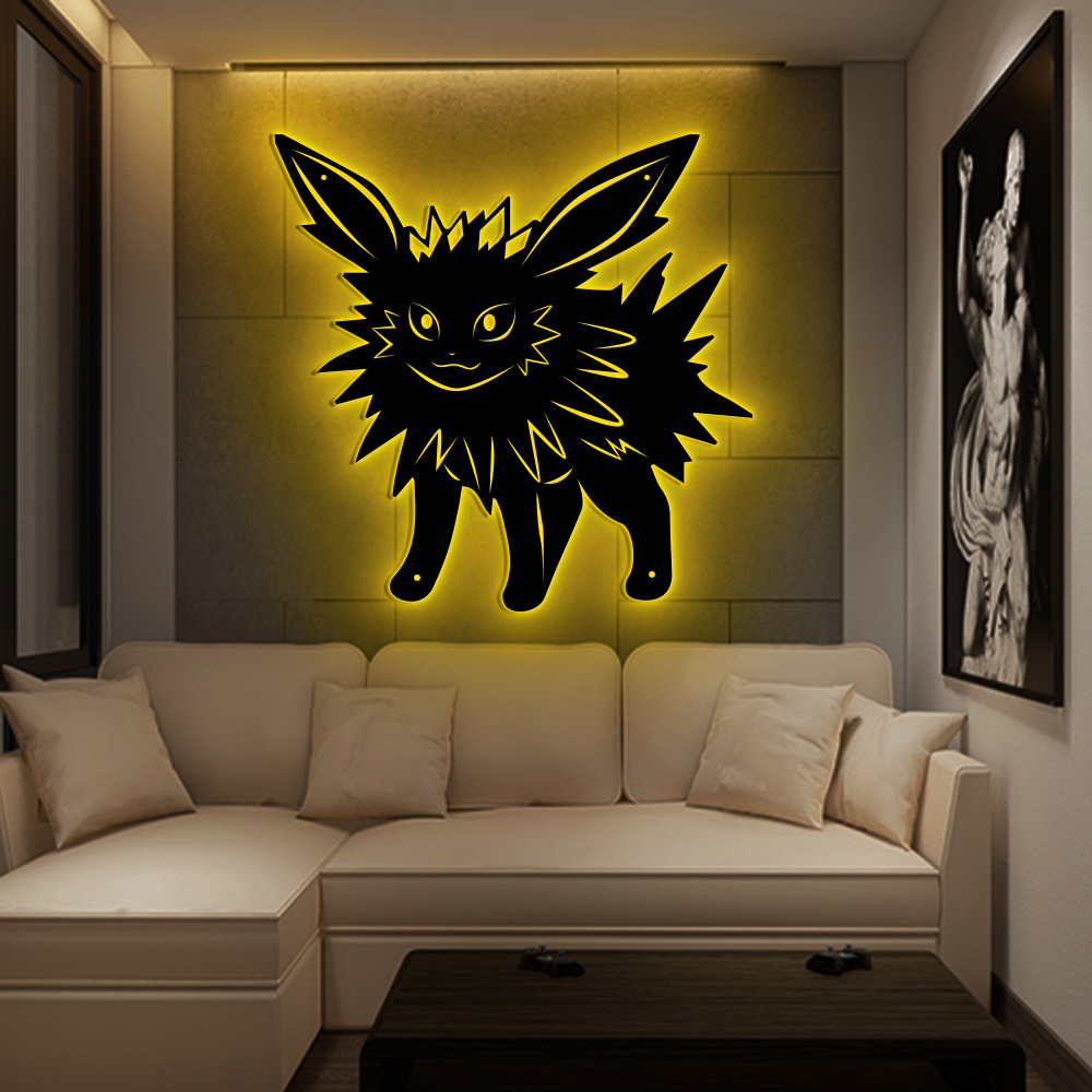 Jolteon Pokemon Metal Signs
