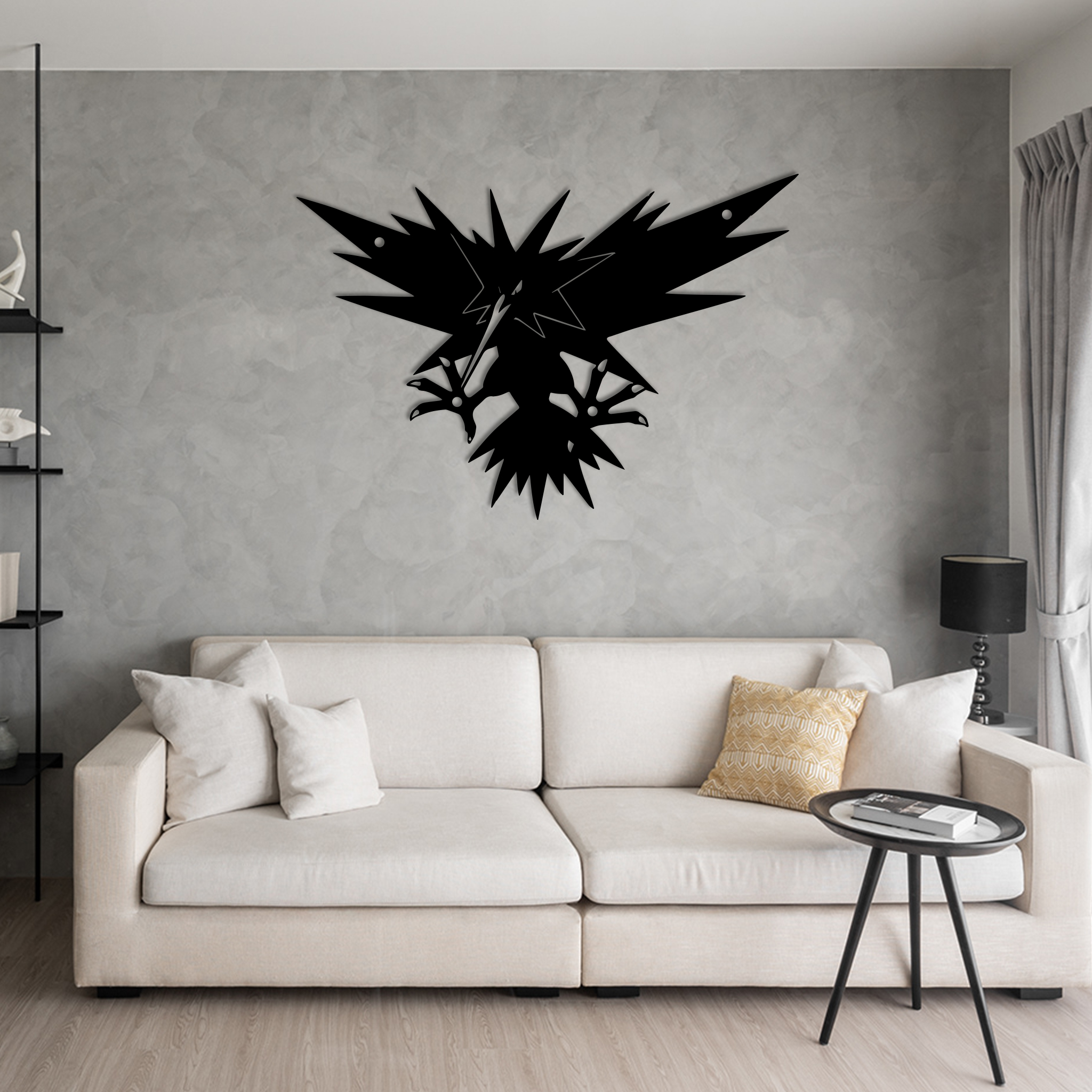 Zapdos Pokemon Metal Sign