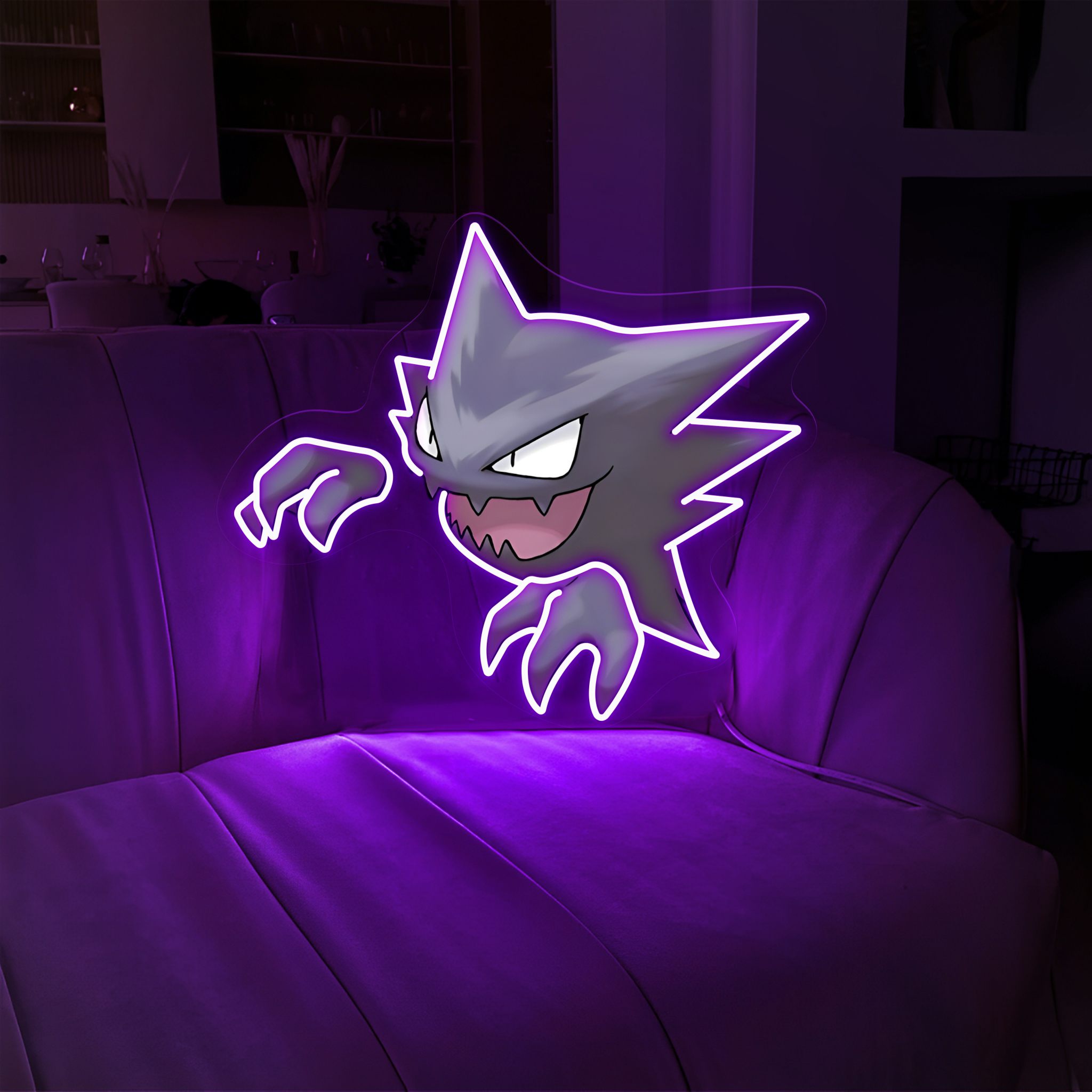 Haunter Pokemon UV Sign