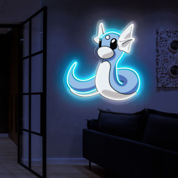 Dratini Pokemon UV Sign