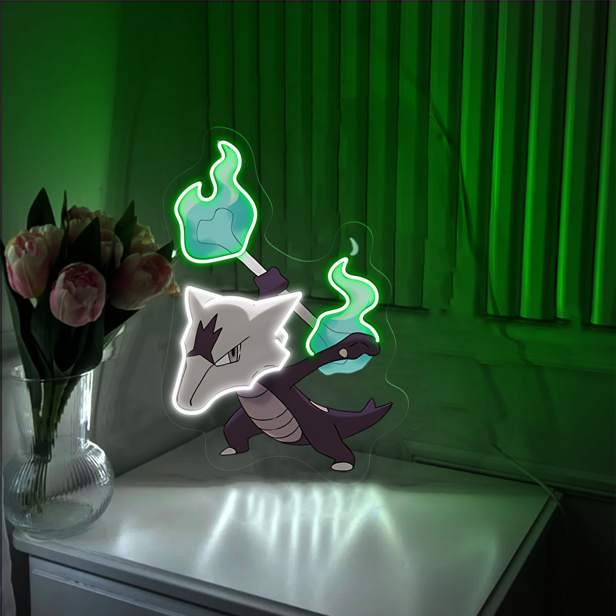 Pokemon Marowak UV Sign