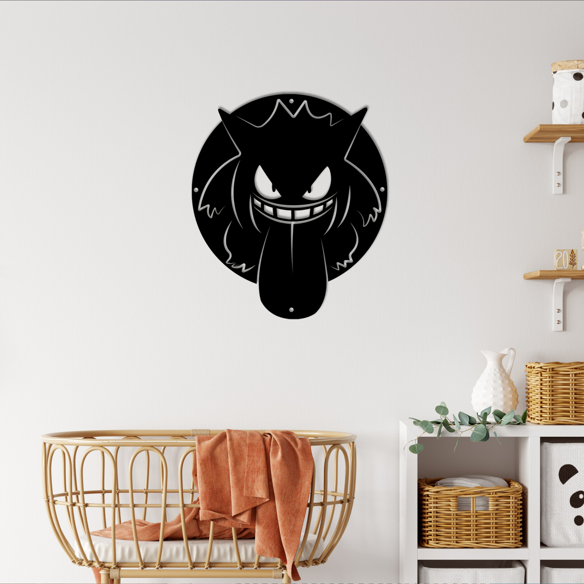 Pokemon Gengar Metal Signs