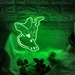 Pokemon Scyther Laser Sign