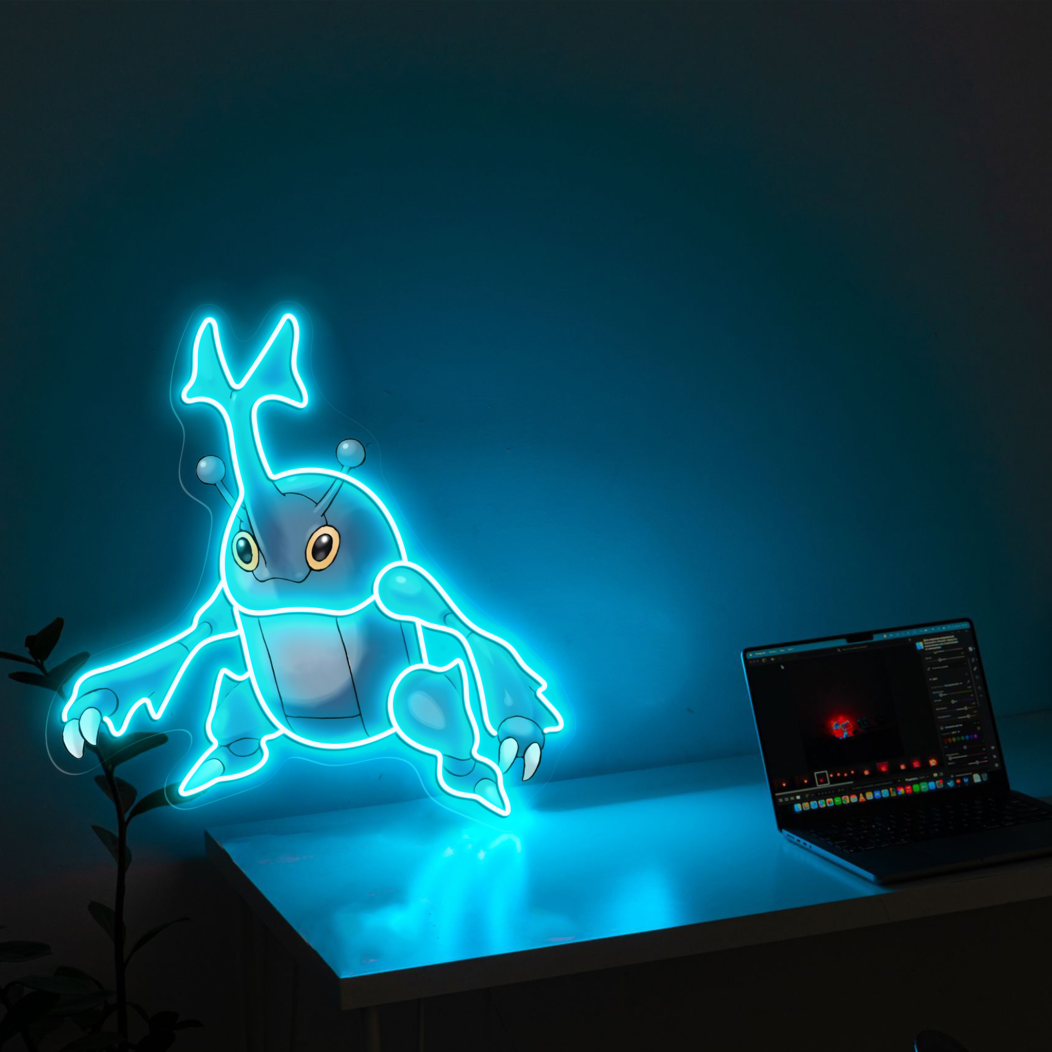 Pokemon Heracross UV Signs