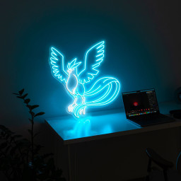 Articuno Pokemon Neon Signs