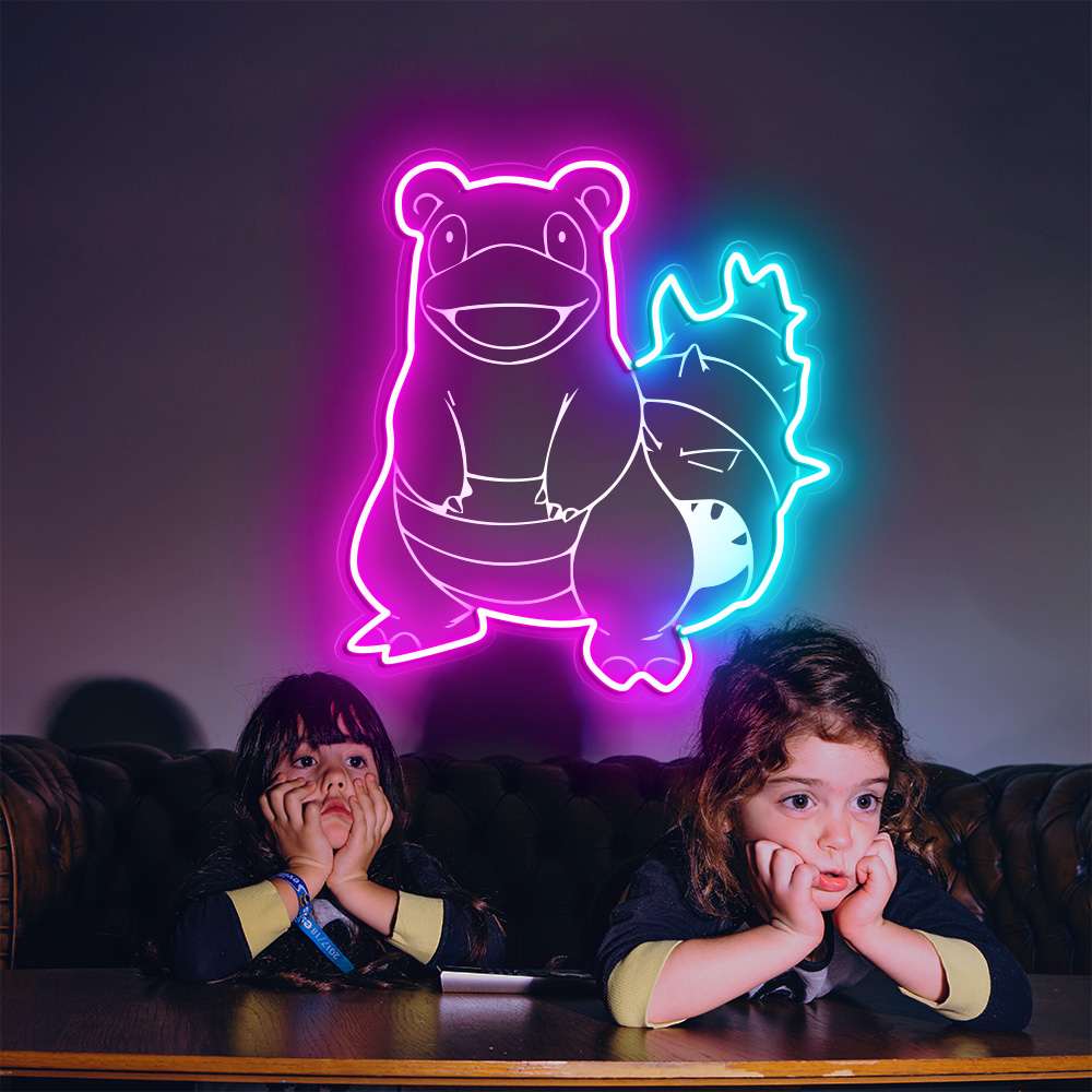 Slowbro Pokemon Laser Signs