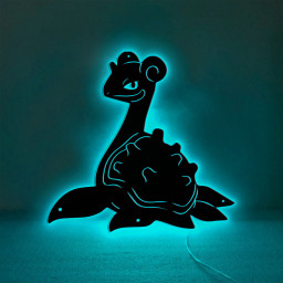Pokemon Lapras Metal Sign