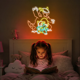 Pokemon Kangaskhan Neon Signs