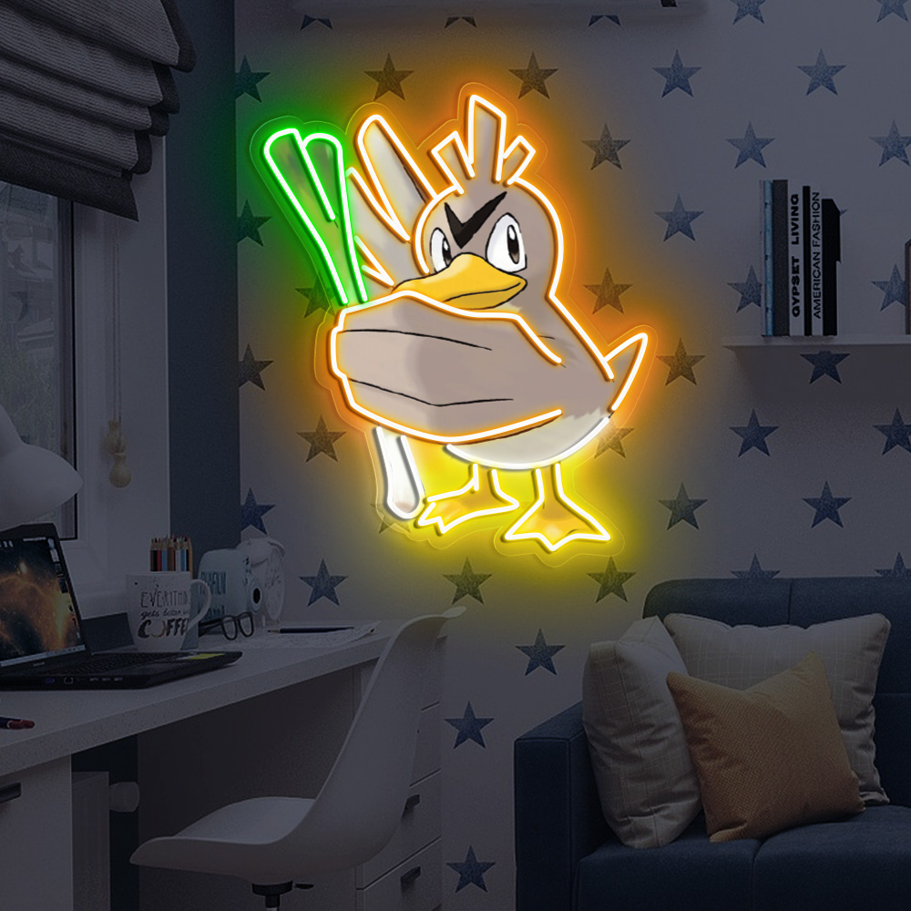 Farfetch'd Pokemon UV Signs