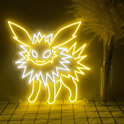Jolteon Pokemon Neon Signs