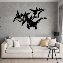 Aerodactyl Pokemon Metal Sign