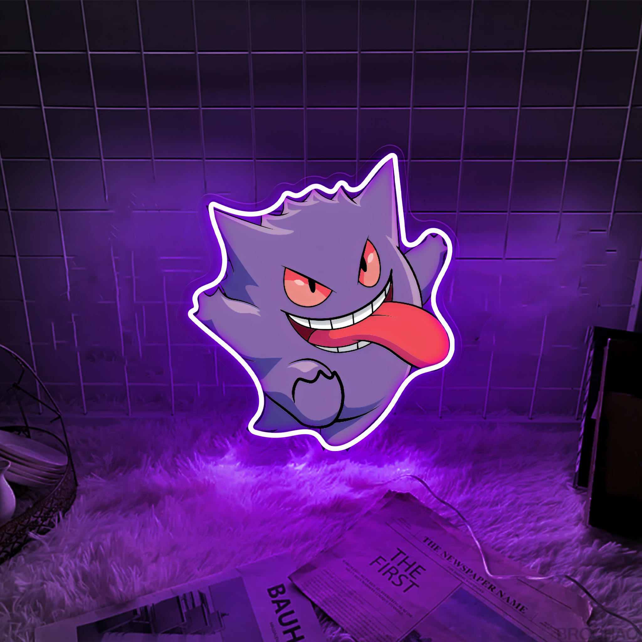 Gengar Pokemon UV Signs