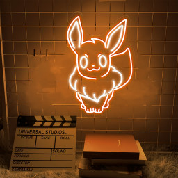 Pokemon Eevee Neon Signs