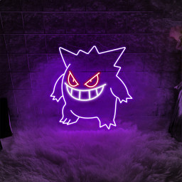 Pokemon Gengar Neon Sign