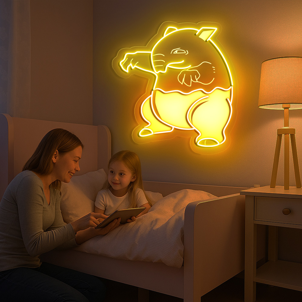 Pokemon Drowzee Laser Sign