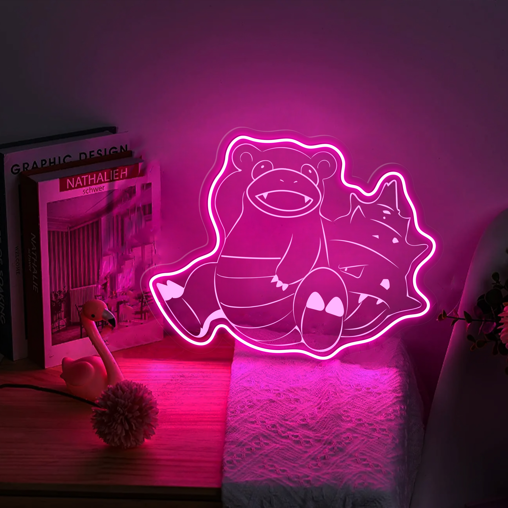 Slowbro Pokemon Laser Sign