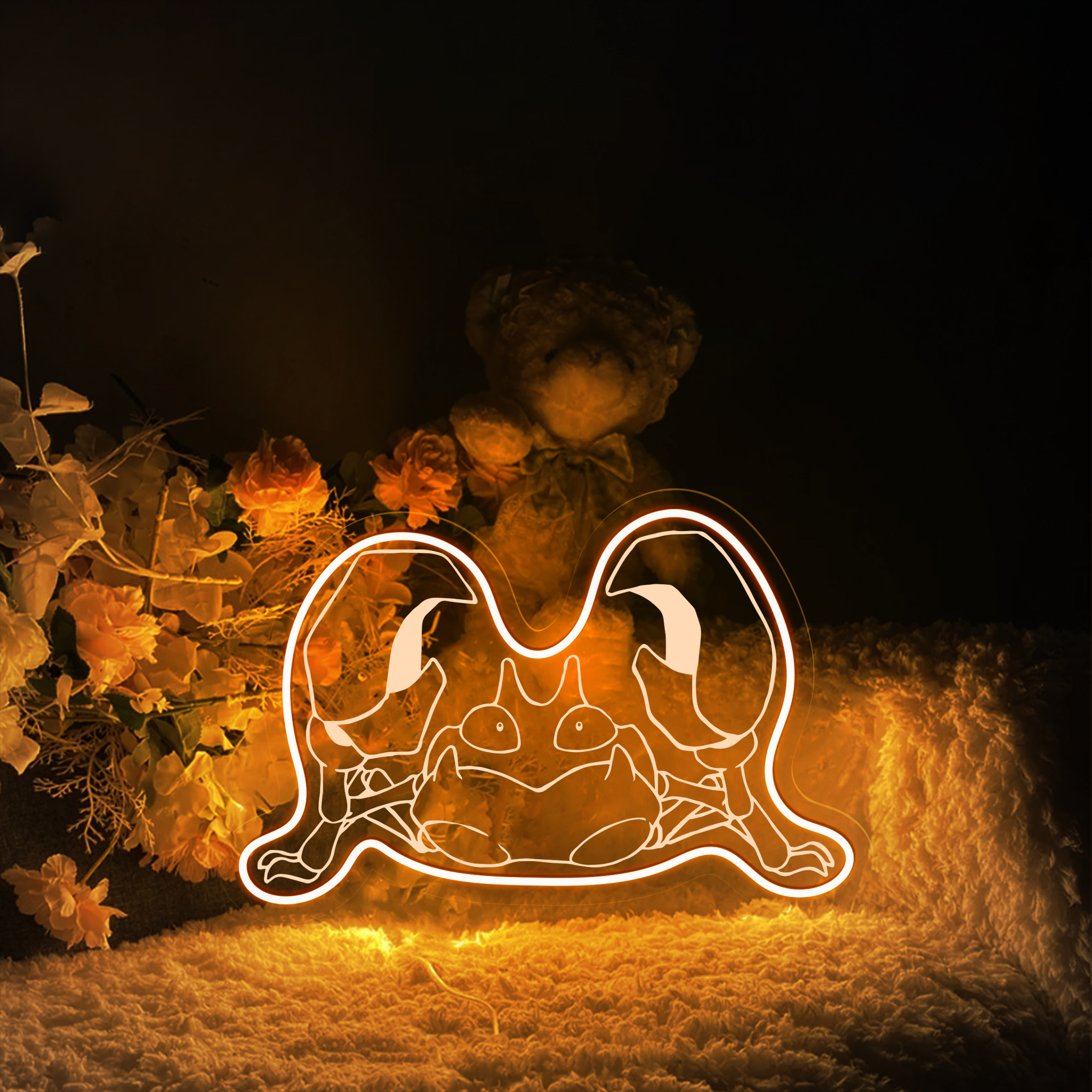 Pokemon Krabby Laser Sign