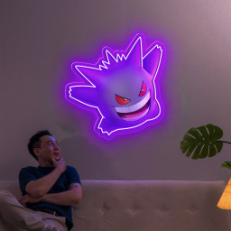 Gengar UV Sign Pokemon Wall Art