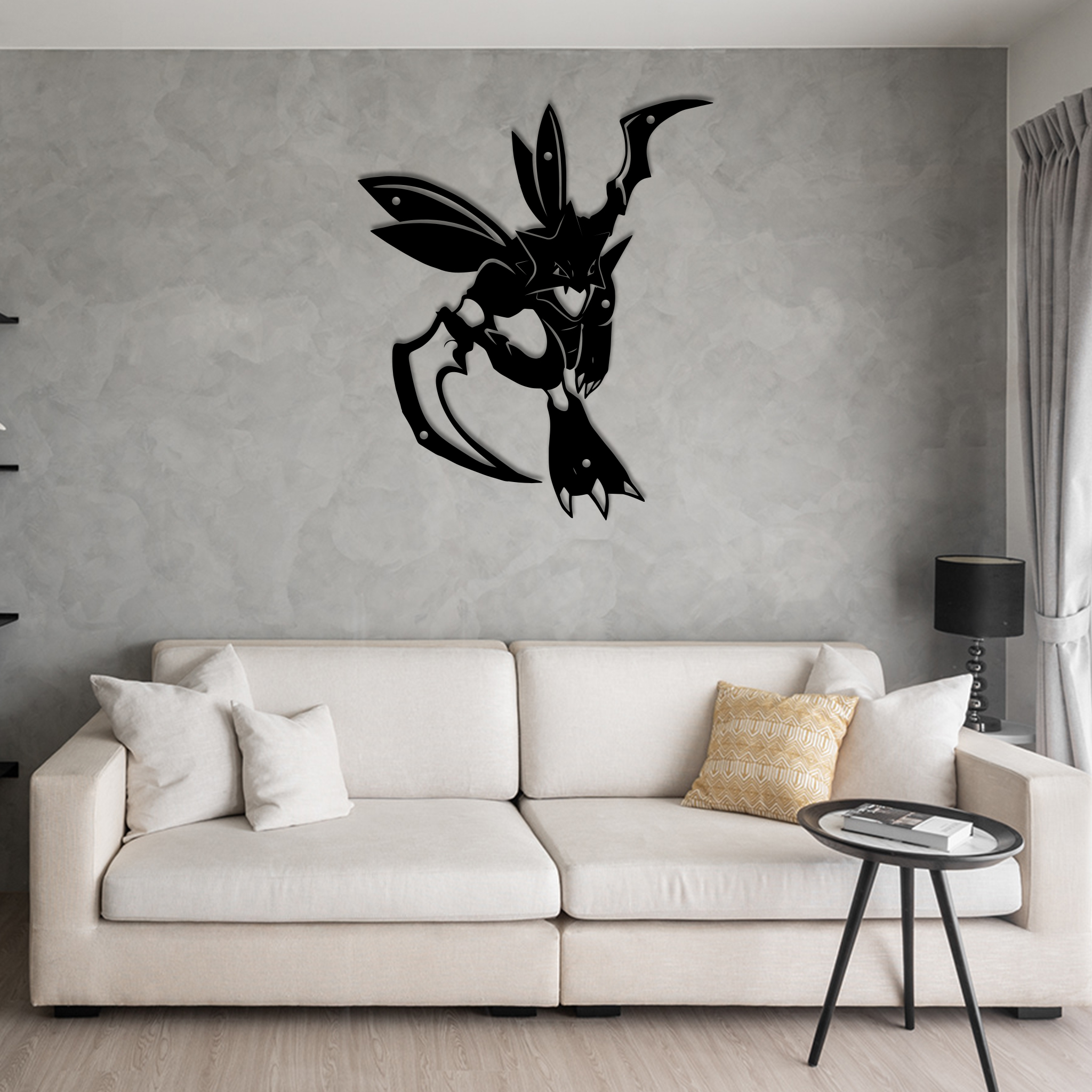 Pokemon Scyther Metal Sign