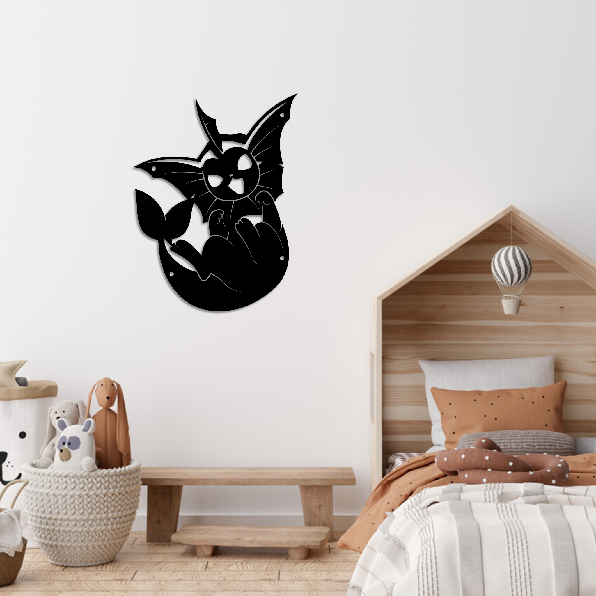 Vaporeon Pokemon Metal Sign