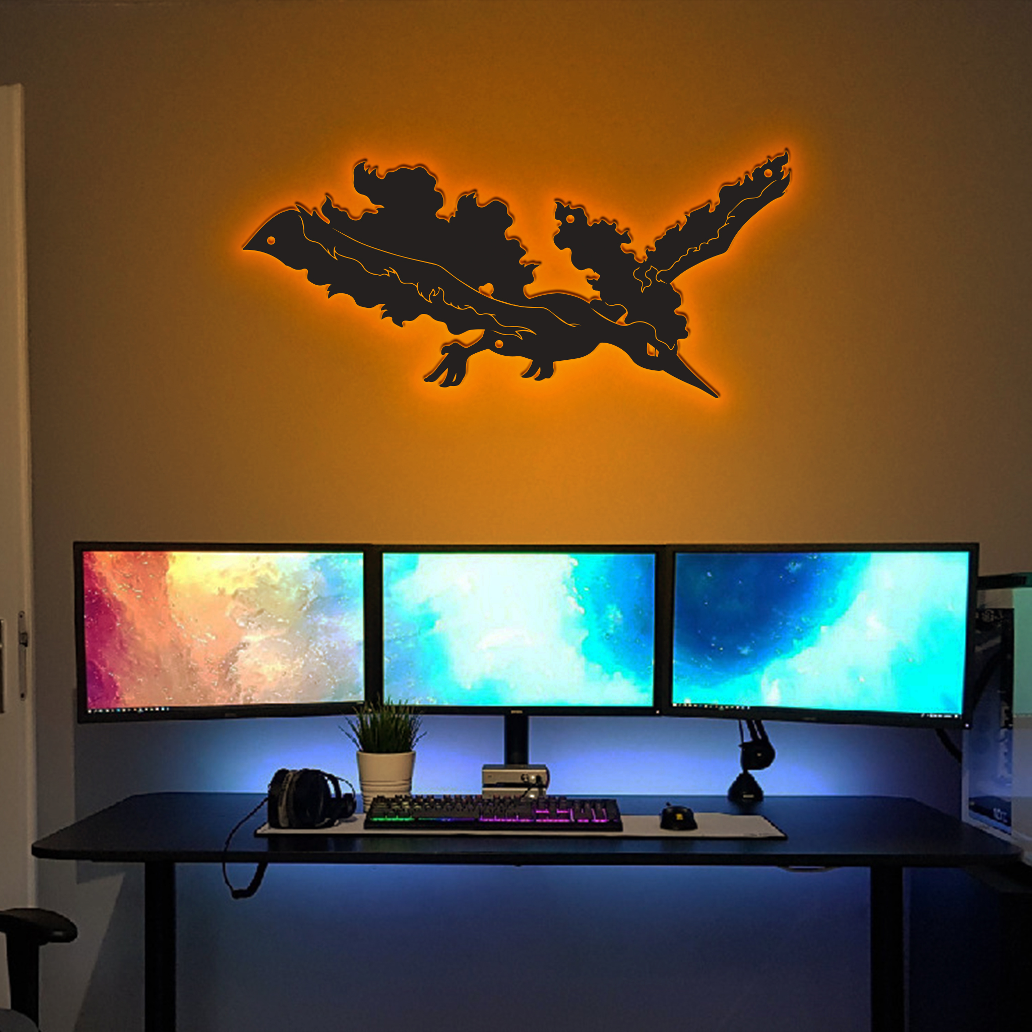 Moltres Pokemon Metal Sign