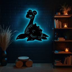 Pokemon Lapras Metal Sign