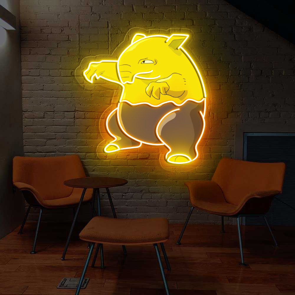 Pokemon Drowzee UV Sign