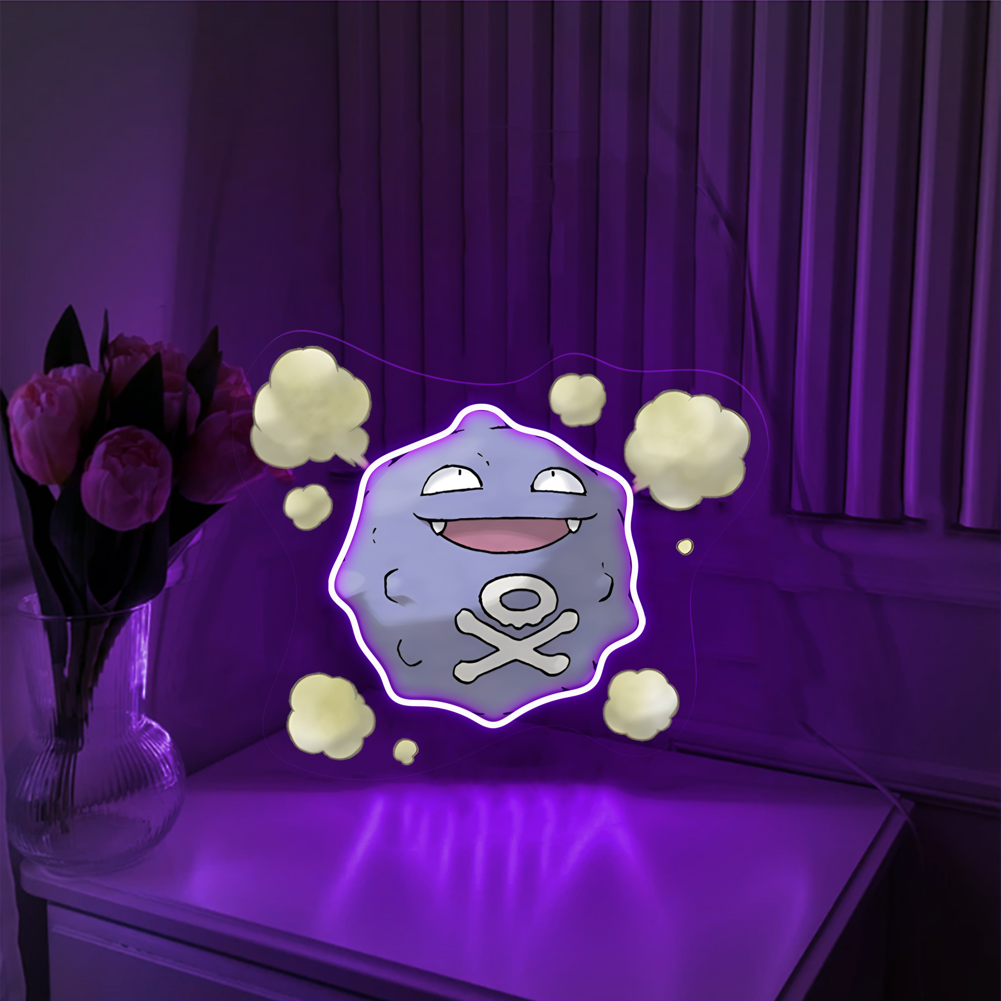 Pokemon Koffing UV Signs