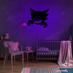 Haunter Pokemon Metal Signs
