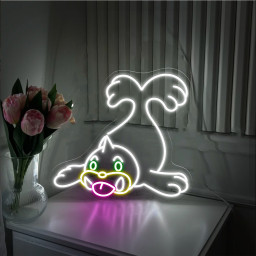Seel Pokemon Neon Sign