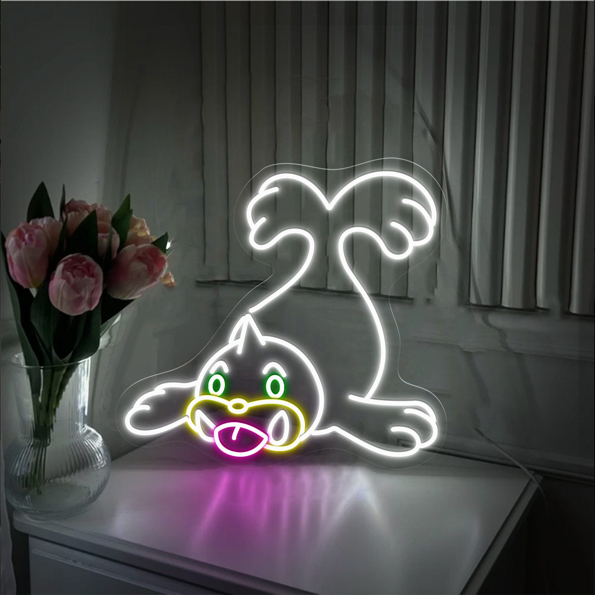 Seel Pokemon Neon Sign