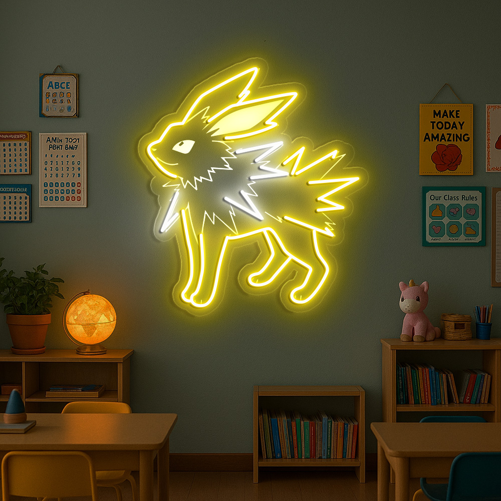 Jolteon Pokemon Laser Sign
