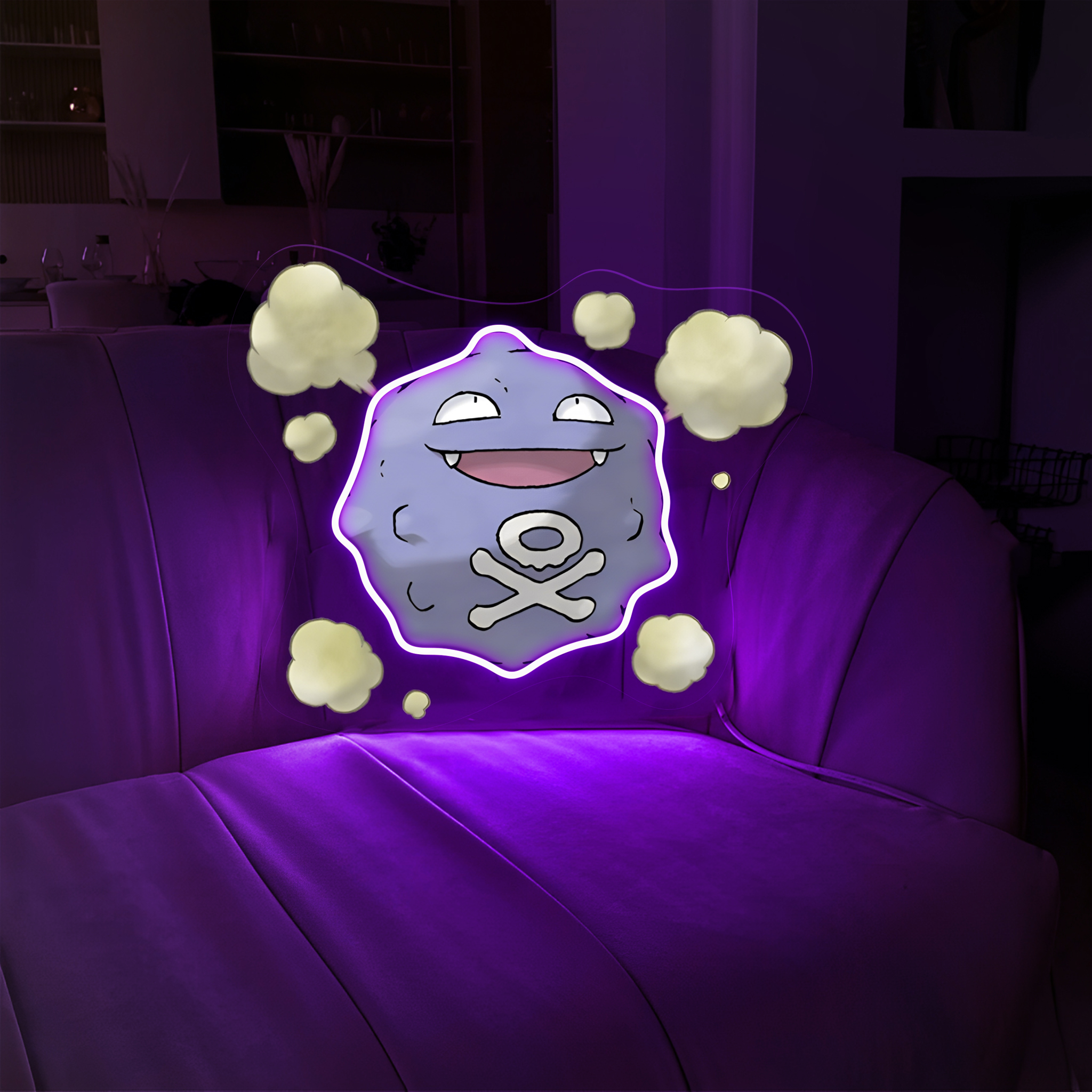 Pokemon Koffing UV Signs