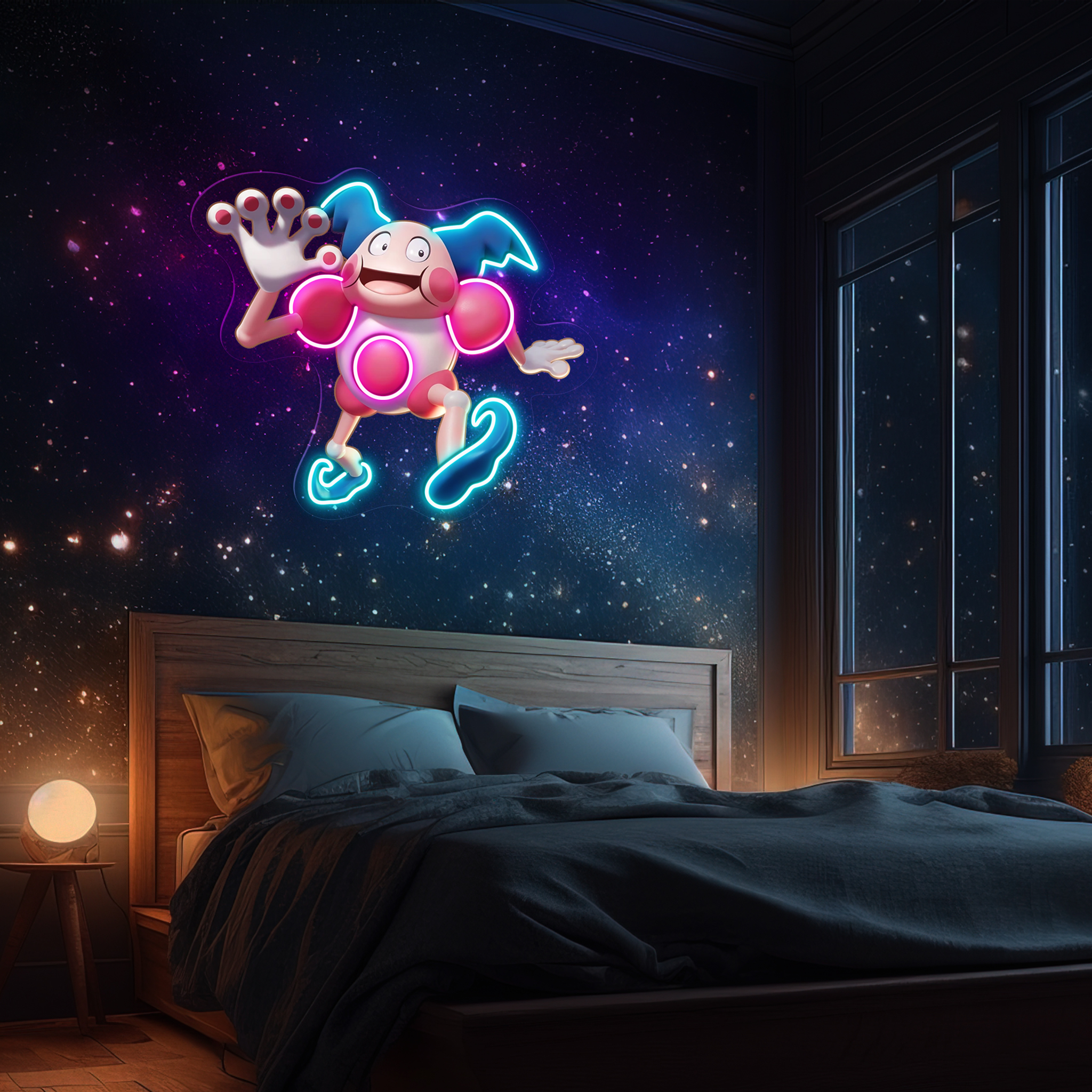 Pokemon Mr. Mime UV Signs