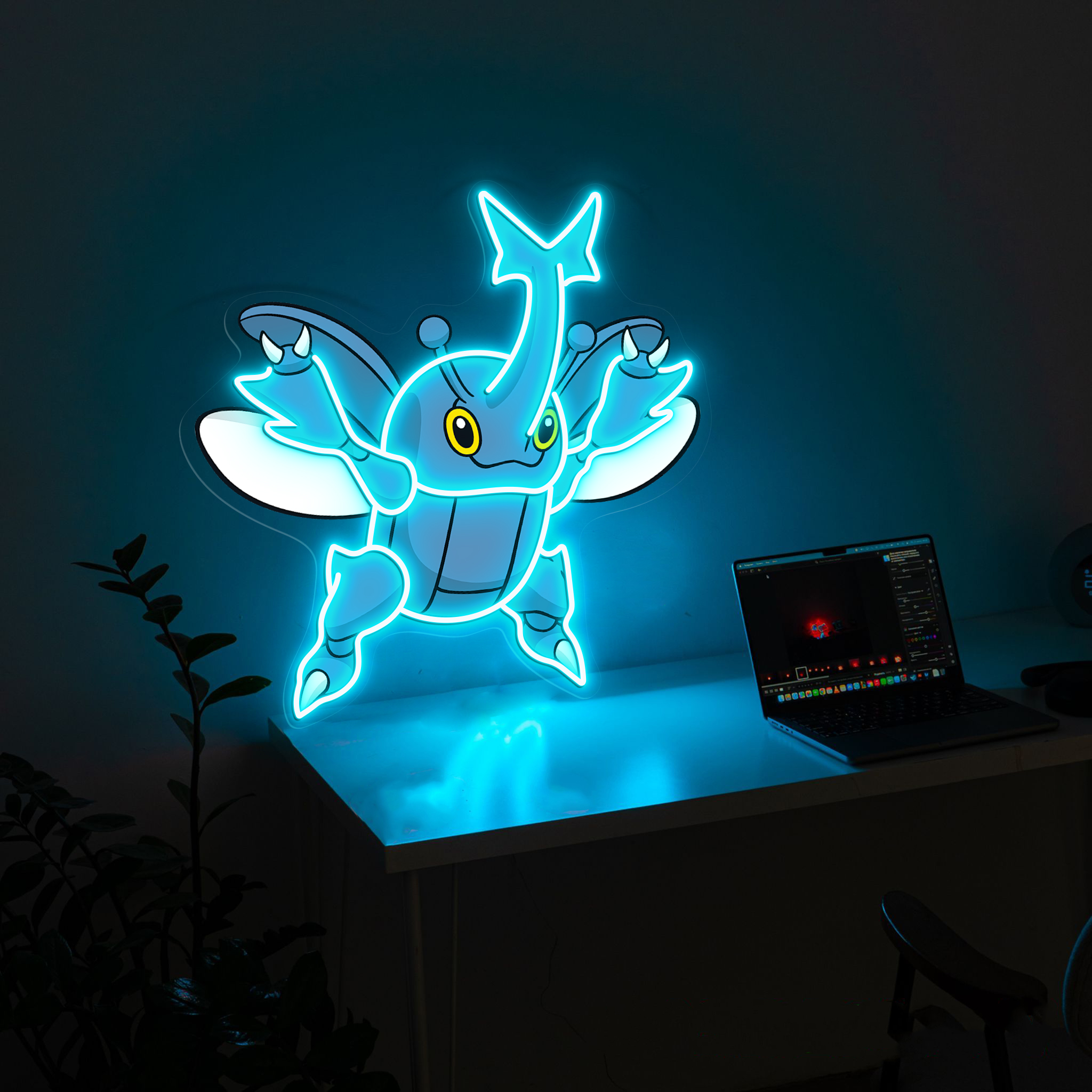 Pokemon Heracross UV Sign