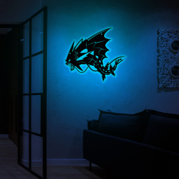 Pokemon Gyarados Metal Signs