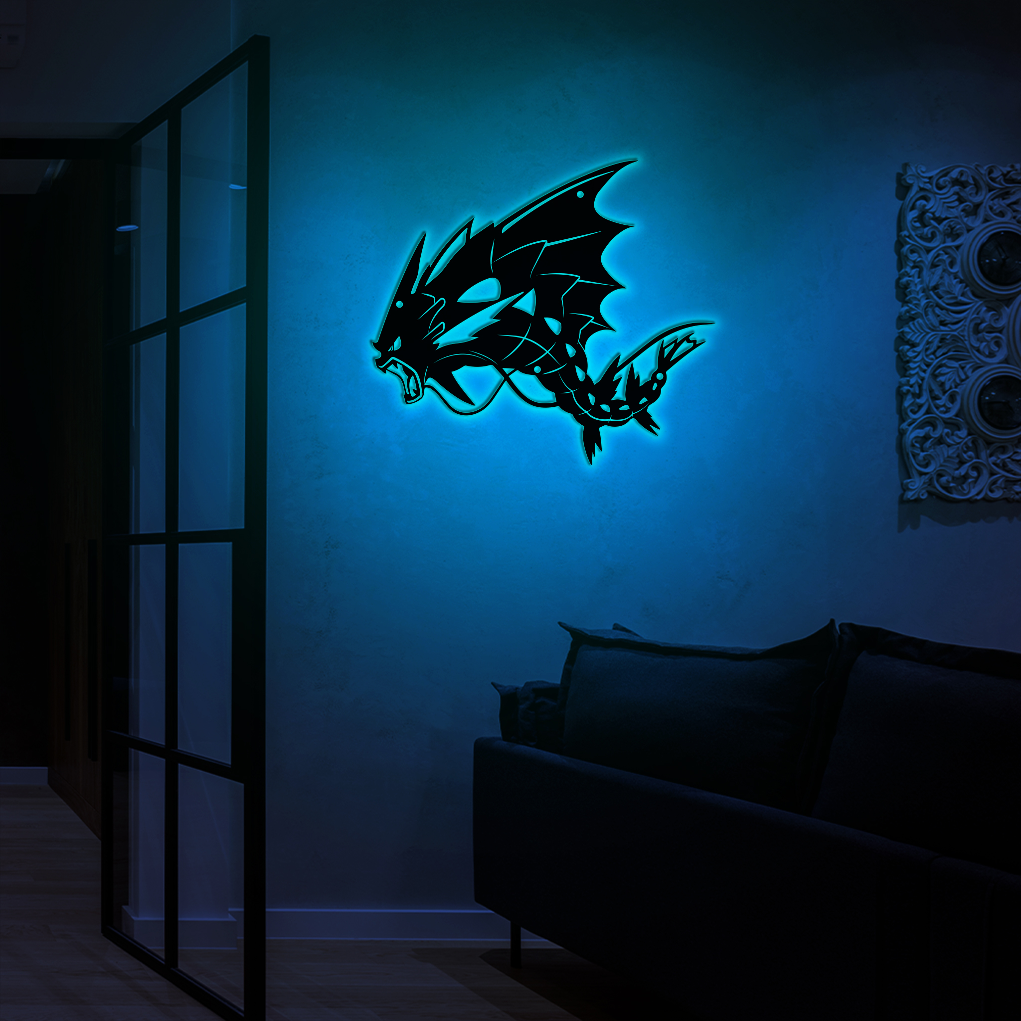 Pokemon Gyarados Metal Signs