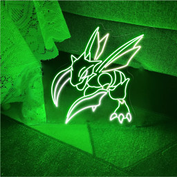 Scyther Pokemon Neon Signs