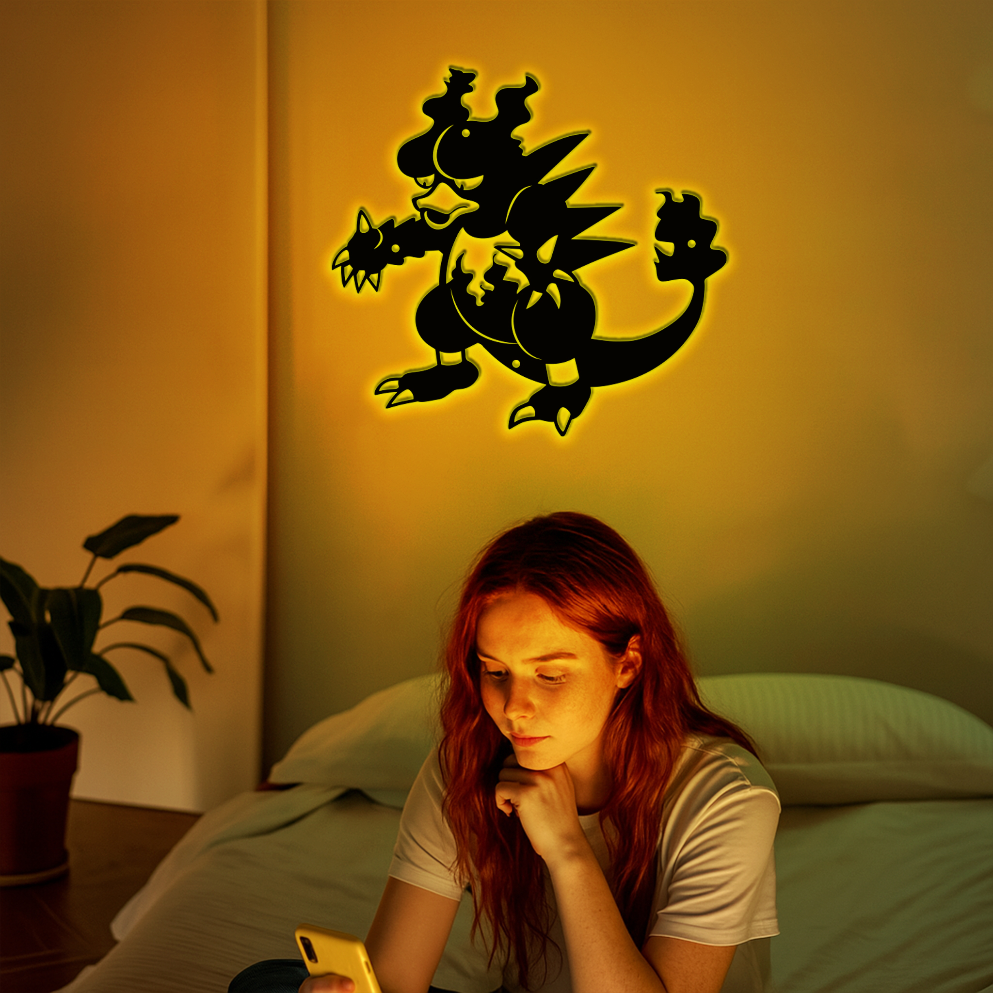 Pokemon Magmar Metal Sign