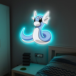 Dratini Pokemon UV Sign