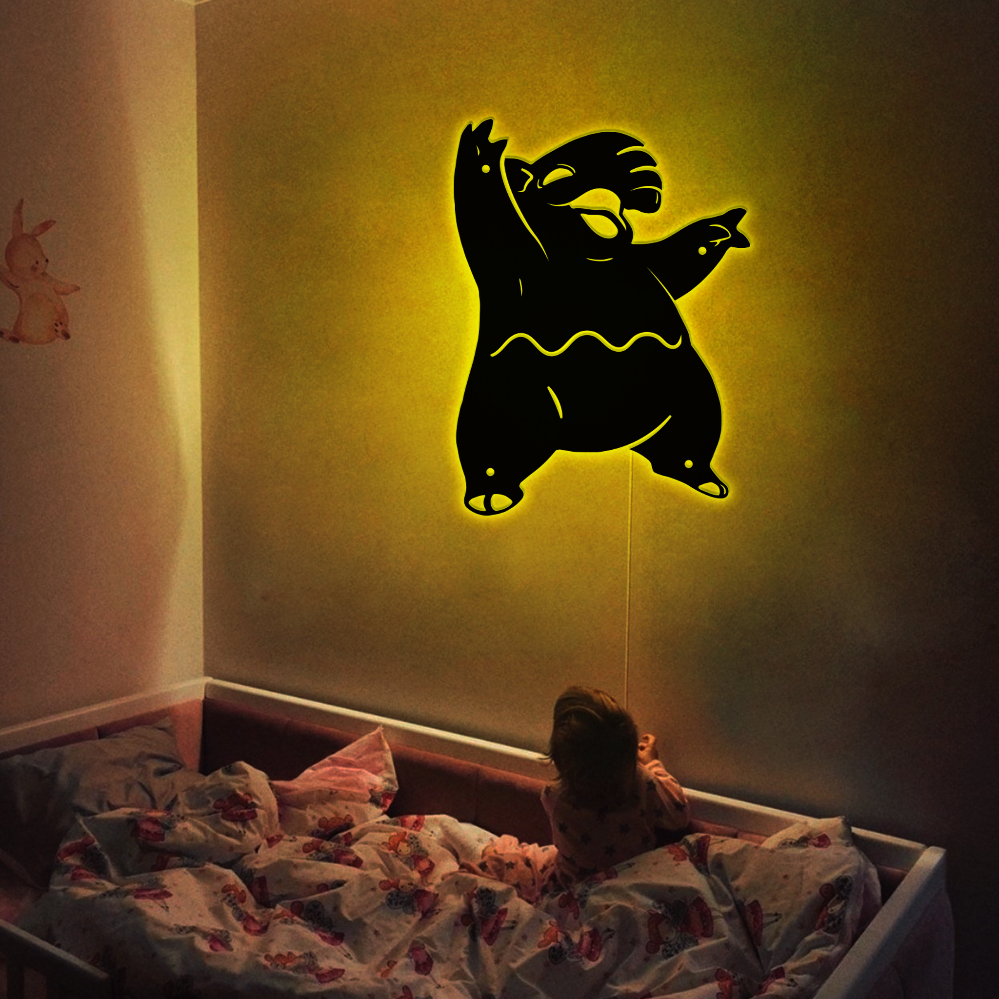 Drowzee Pokemon Metal Sign