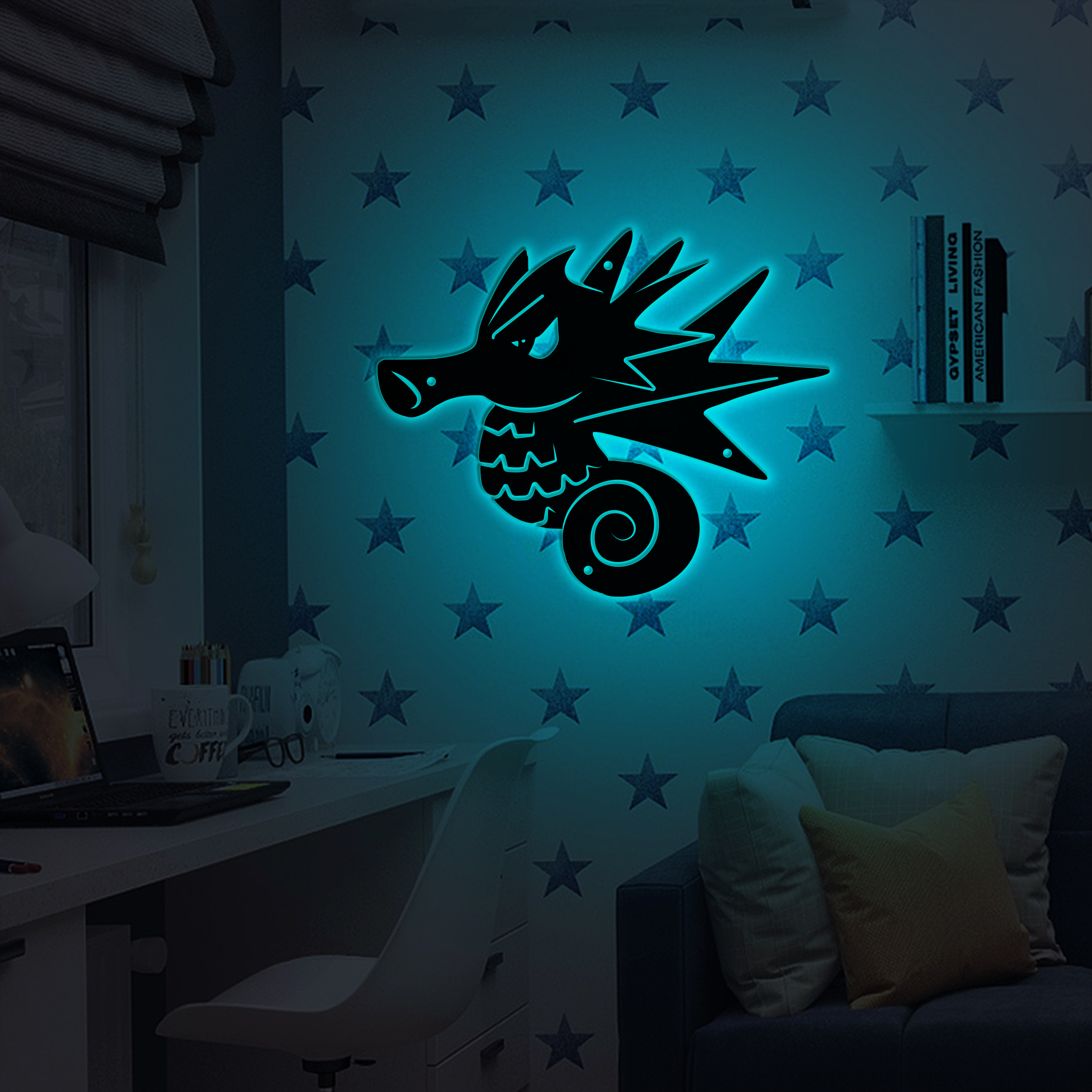 Pokemon Seadra Metal Signs